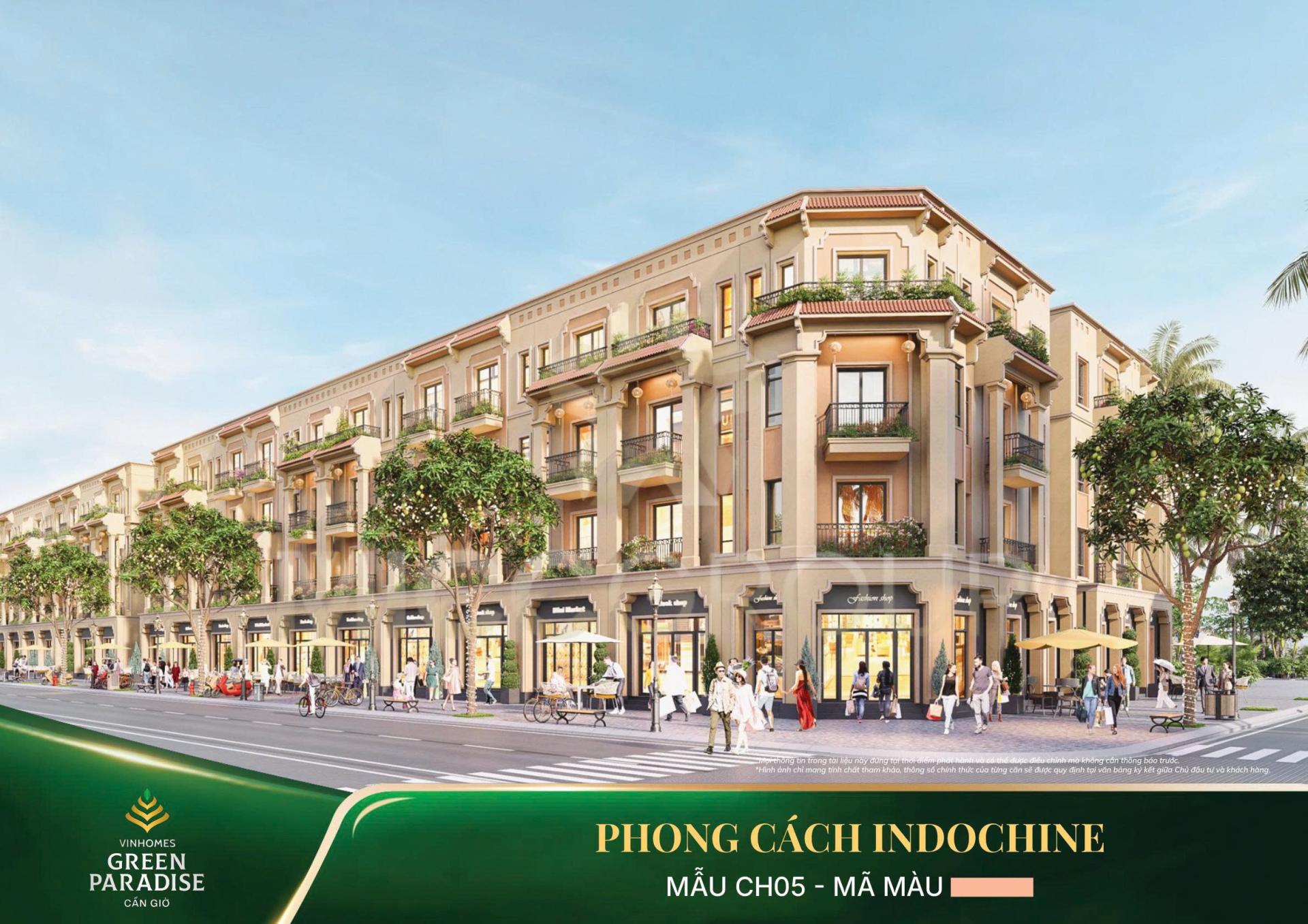 Một số mẫu nhà Vinhomes Green Paradaise Cần Giờ